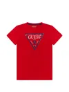 Guess Triangle-logo T-shirt In Multi