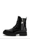 Guess Tronchetto E Stivaletto Donna  ♪ Ele10 Flower Black In Black