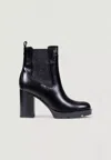 Guess Tronchetto E Stivaletto Donna  ♪ Ele10 Neat Black In Black