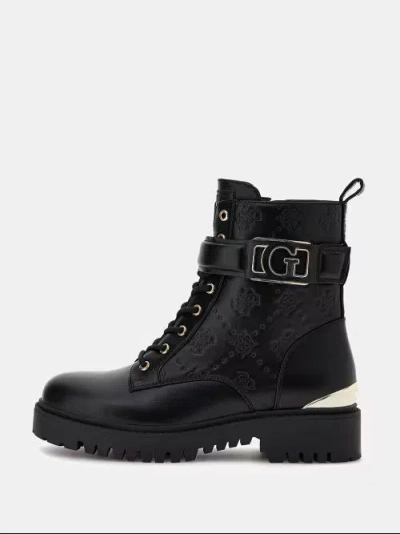Guess Tronchetto E Stivaletto Donna  ♪ Fal10 Oranda Black