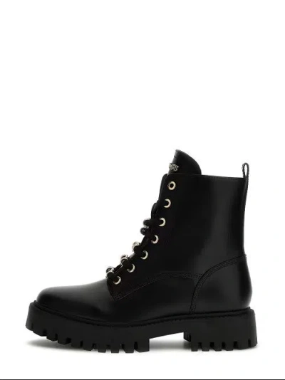 Guess Tronchetto E Stivaletto Donna  Fltf Ele10 Fionaa Black