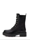 Guess Tronchetto E Stivaletto Donna  Fltyan Ele10 Yancee Black In Black