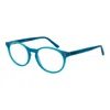 Guess Turquoise Unisex Optical Frames In Blue