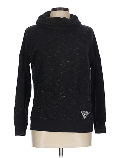 Pre-owned Guess Turtleneck Sweater In Black