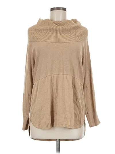 Pre-owned Guess Turtleneck Sweater In Brown