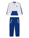 Guess Two-tone Tracksuit In Blue
