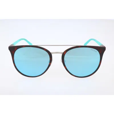Guess Unisex Brown Round Sunglasses Gu3021 In ["grey"]