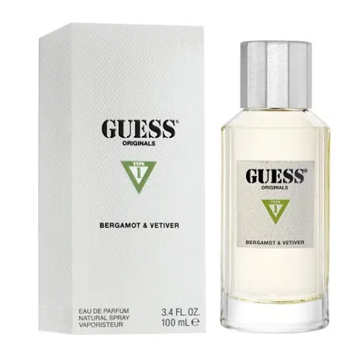 Guess Unisex Originals Type 1 Bergamot & Vetiver Edp Spray 3.4 oz Fragrances 085715323194 In Orange