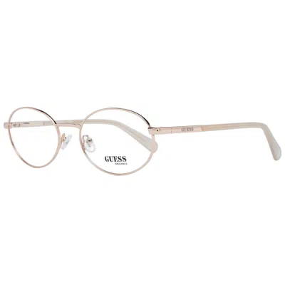Guess Unisex' Spectacle Frame  Gu8239 55028 Gbby2 In Transparent