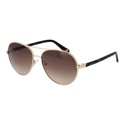 Guess Unisex Sunglasses In Gold
