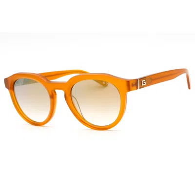 Guess Unisex Sunglasses  Gu00063-44g  50 Mm Gbby2 In Orange