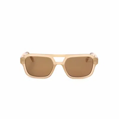 Guess Unisex Sunglasses  Gu82595357e  53 Mm Gbby2 In Beige