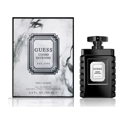 Guess Uomo Intenso Eau De Parfum Cologne In Transparent