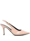 Guess Usa 100mm Nassha Pumps In Neutrals