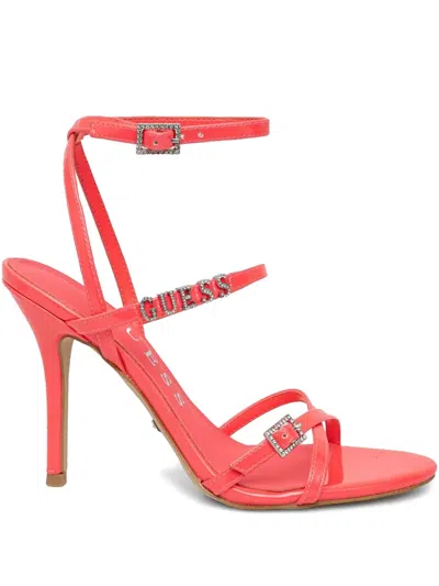 Guess Usa 110mm Edelia Pumps In Pink