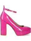 Guess Usa 115mm Leather Pumps In Pink