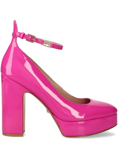 Guess Usa 115mm Leather Pumps In Pink