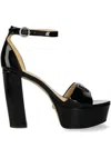 Guess Usa 120mm Leather Sandals In Multi