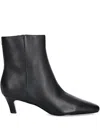 Guess Usa 124mm Pernita Pointed Ankle Boots In Black