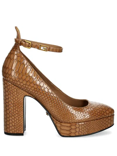 Guess Usa 125mm Themis Pumps In Brown