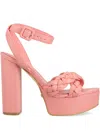 Guess Usa 135mm Gabira Sandals In Pink
