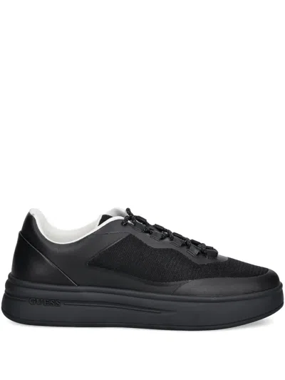 Guess Usa 42mm Winno Lace-up Sneakers In Black
