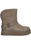 Guess Usa Dolsay Stiefel Mit Schnallenriemen 45mm In Brown