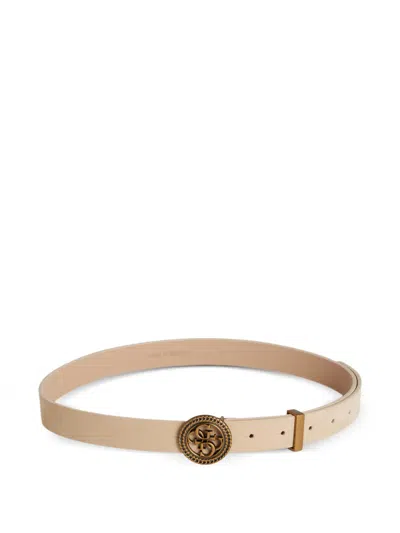 Guess Usa 4g Buckle Belt In Brown