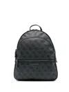 Guess Usa 4g-logo Backpack In Grau