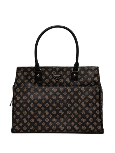 Guess Usa 4g Peony-logo Tote Bag