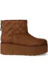 Guess Usa 50mm Jilla Boots In Brown