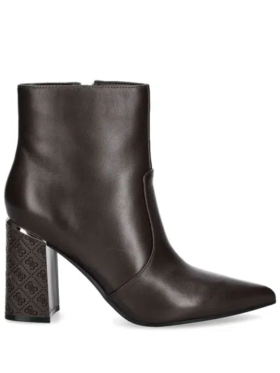 Guess Usa 52mm Frenkie Boots In Brown