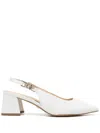 Guess Usa 55mm Zabela Slingback Pumps In White