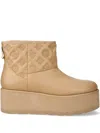 Guess Usa 60mm Jilla 2 Boots In Neutrals