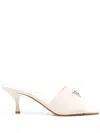 Guess Usa 70mm Lusine Mules In Neutrals