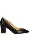 Guess Usa Barson 85mm Leather Pumps In Black