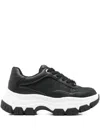 Guess Usa 73mm Berrett 4g Logo Sneakers In Black