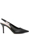 Guess Usa 850mm Slingback Pumps In Black