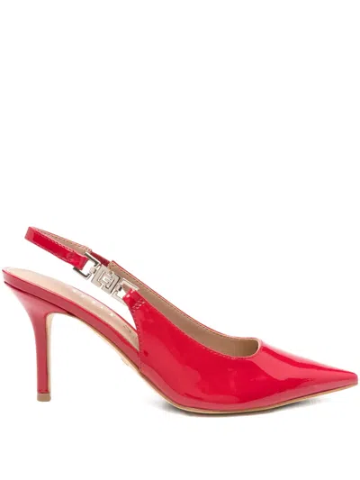 Guess Usa 85mm Slingback Pumps In Red