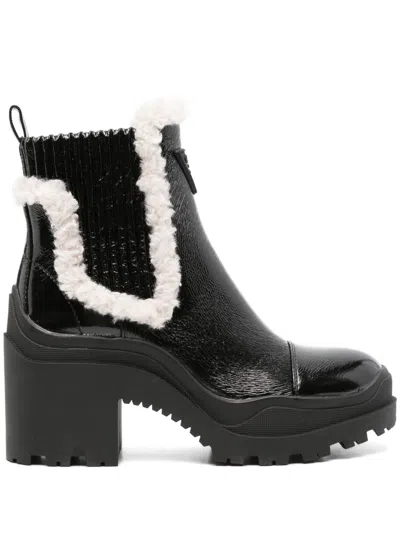 Guess Usa 85mm Yvette Boots In Black