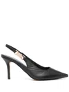 Guess Usa 90mm Slingback Pumps In Black