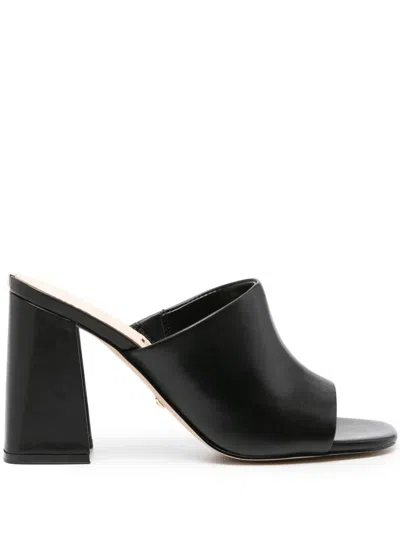 Guess Usa 95mm Keila Leather Mules In Schwarz