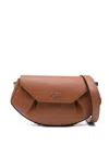 Guess Usa Amorette Shoulder Bag In Brown