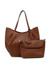 Guess Usa Amorette Top-handle Tote Bag In Brown