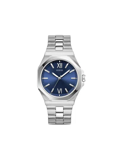 Guess Usa Analog 42mm In Blue