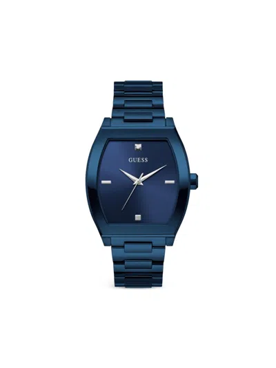 Guess Usa Analogue 42mm In Blue