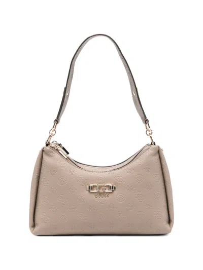 Guess Usa Anise Shoulder Bag In Neutral