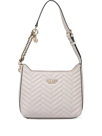 Guess Usa Anning Shoulder Bag In Grey
