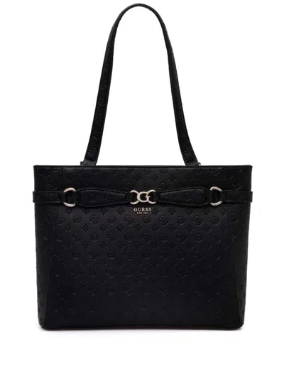 Guess Usa Arlena Tote Bag In Black