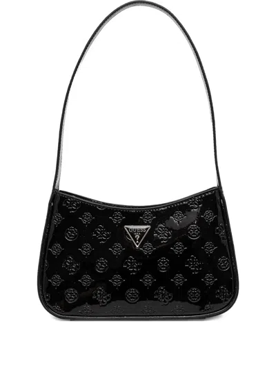 Guess Usa Arnela Logo-debossed Shoulder Bag